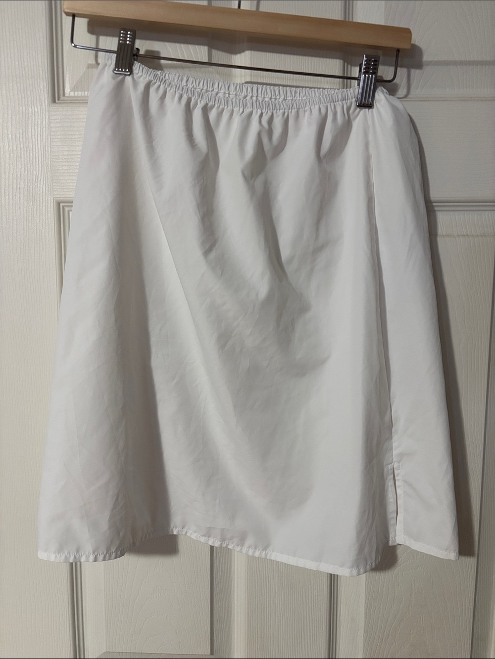 26. White Skirt Slip